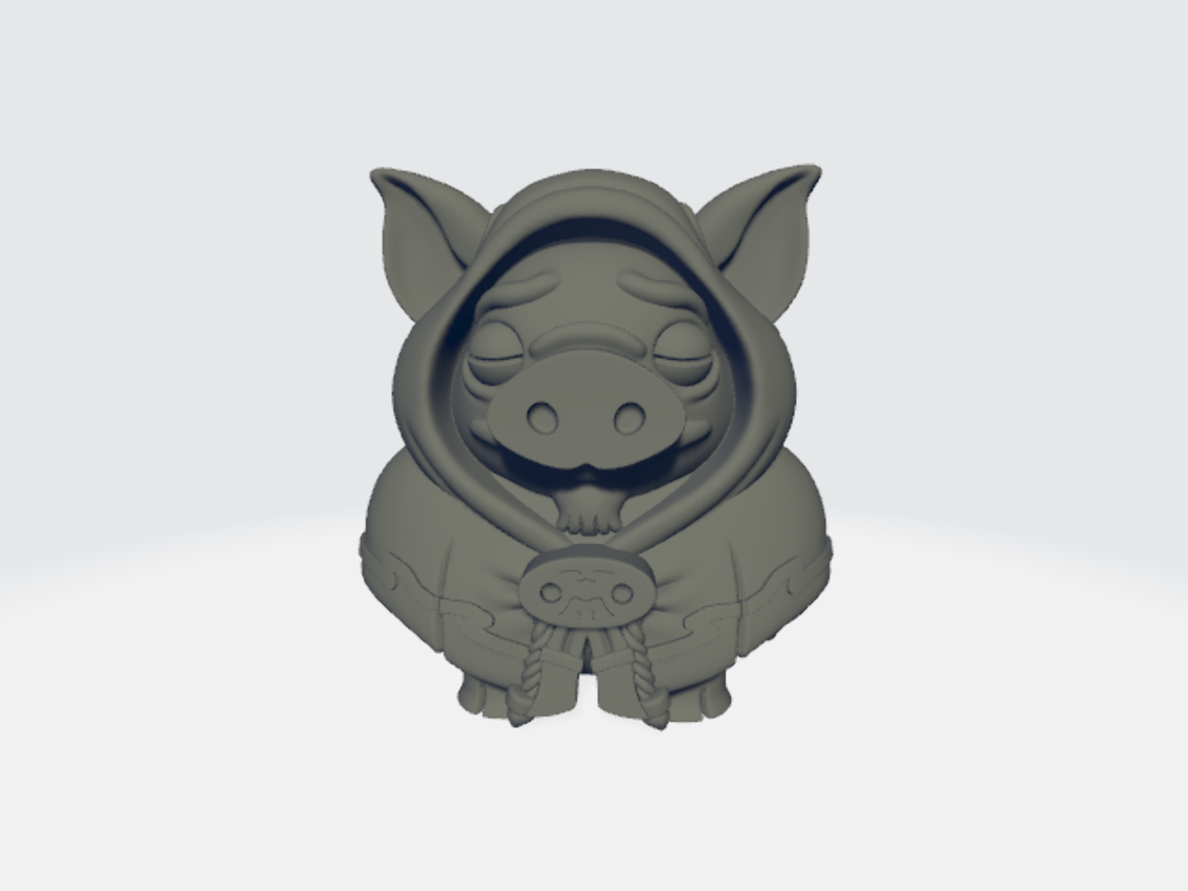 Chibi Tykes - Cleric Pig