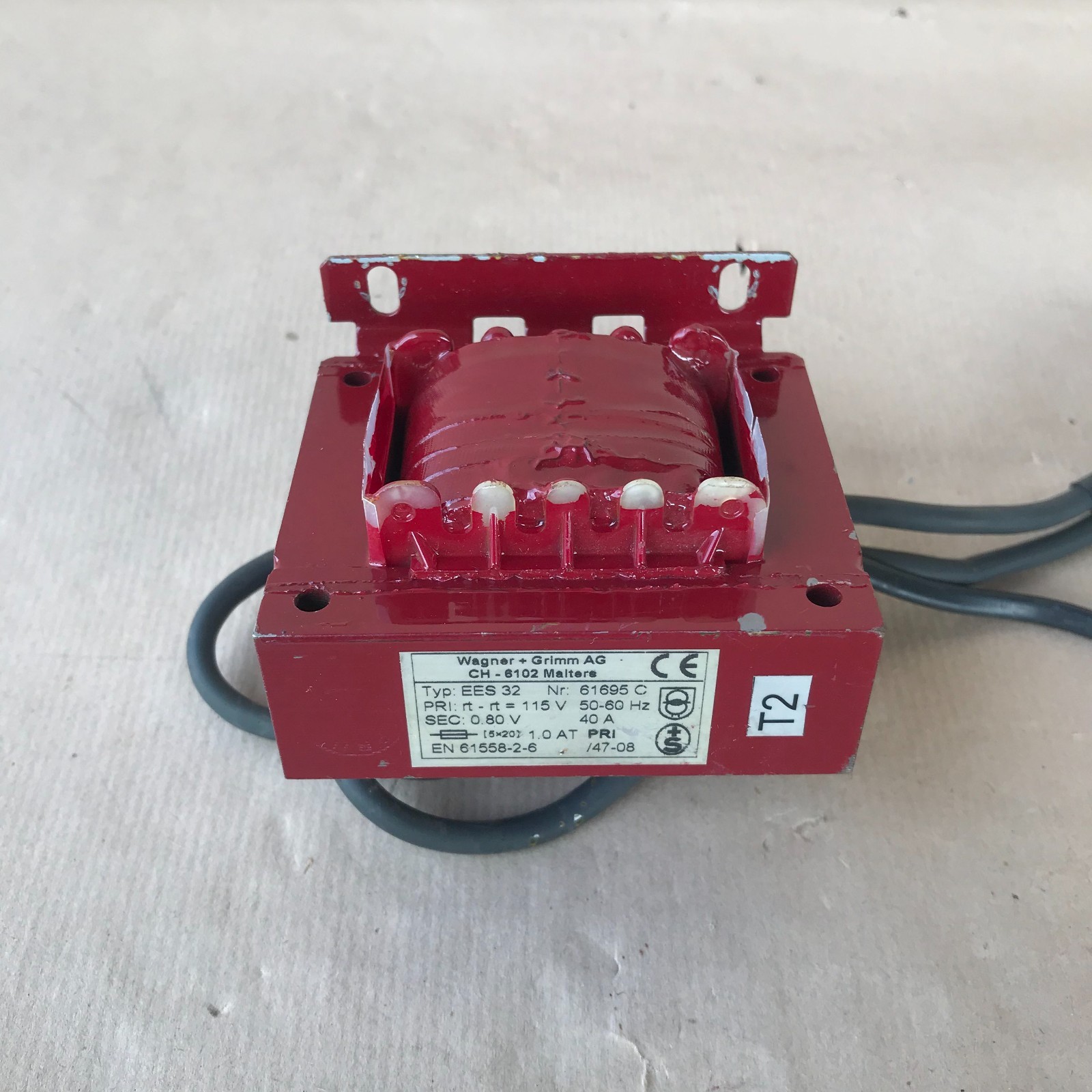 WAGNER GRIMM EES32 TRANSFORMER 61695C