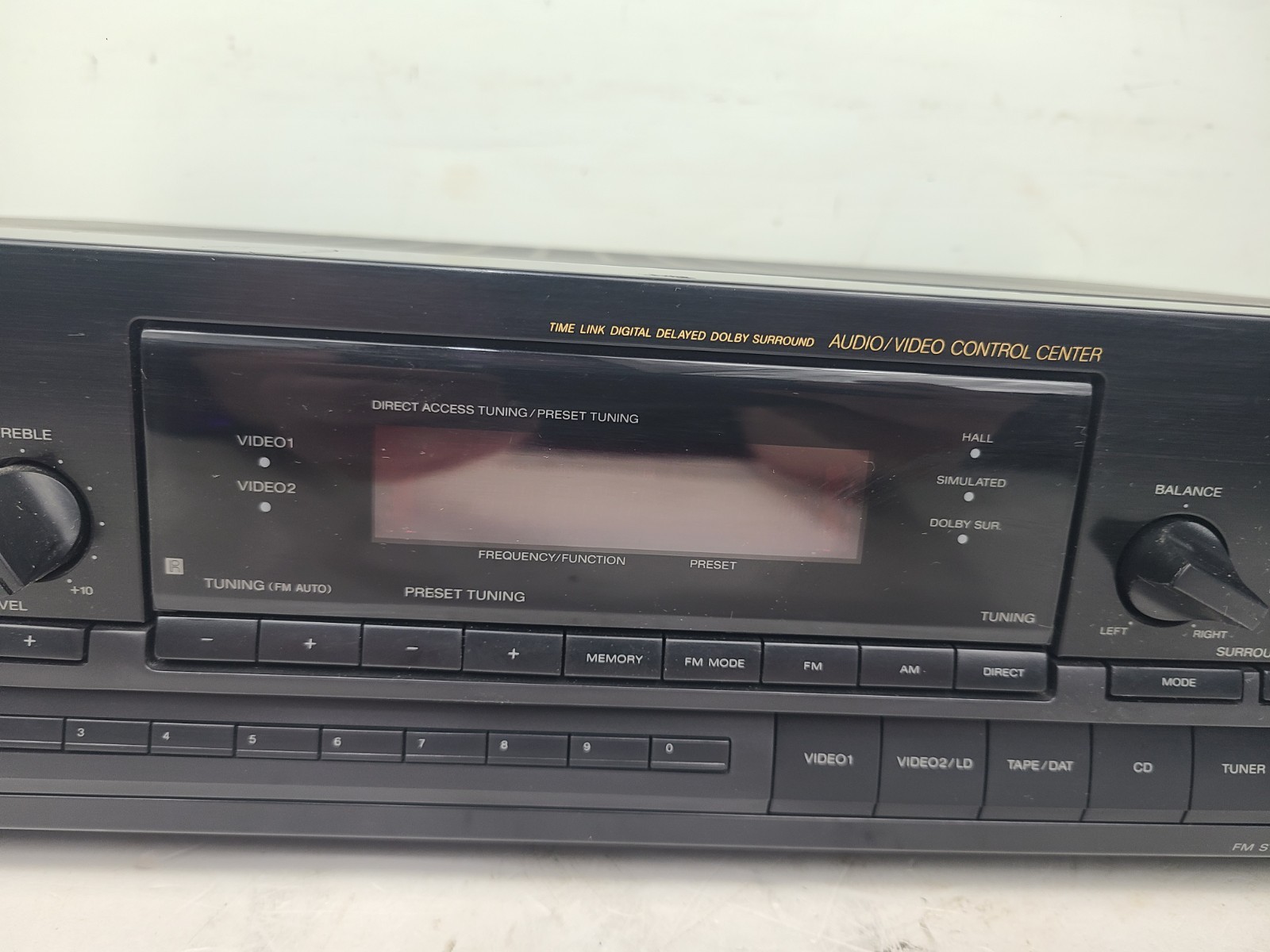 Sony STR-D590 AM-FM Stereo Receiver A/V Control Center (TESTED)