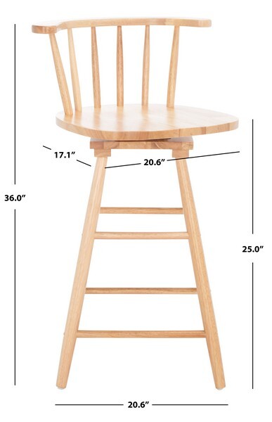 Safavieh RAY SWIVEL COUNTER STOOL, Reduced Price 2172745707 BST1402D