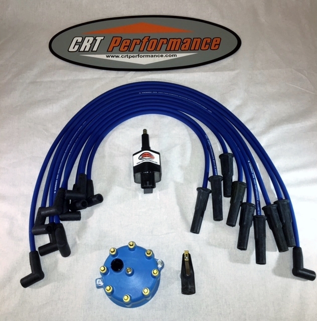 1992-1997 DODGE V8 TRUCK 45K IGNITION TUNE UP KIT BLUE 5.2L 5.9L ADD HP + TORQUE