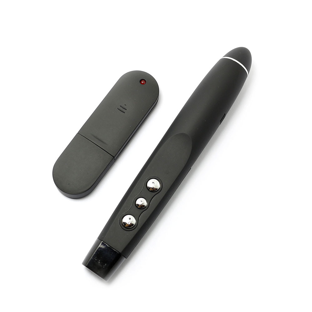 PPT-WH 650nm USB Wireless RF Remote PPT Presentation Red Laser Pointer/Pen