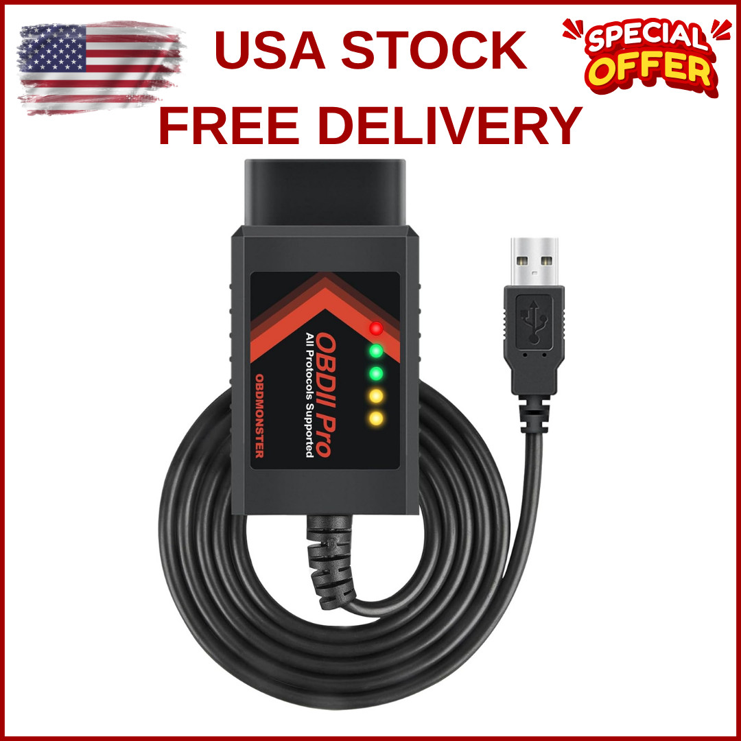 [FORScan Pro] FORScan ELM327 OBD2 Adapter Compatible with F150 F250 and...