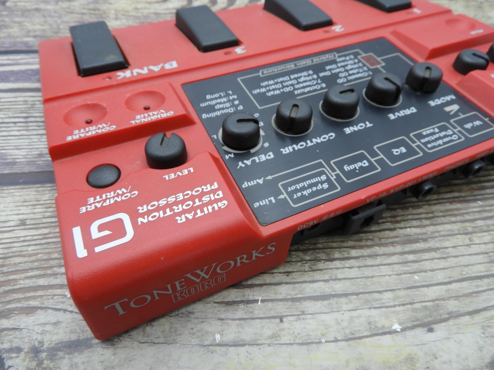 Korg ToneWorks G1 guitar effects distortion processor used from japan