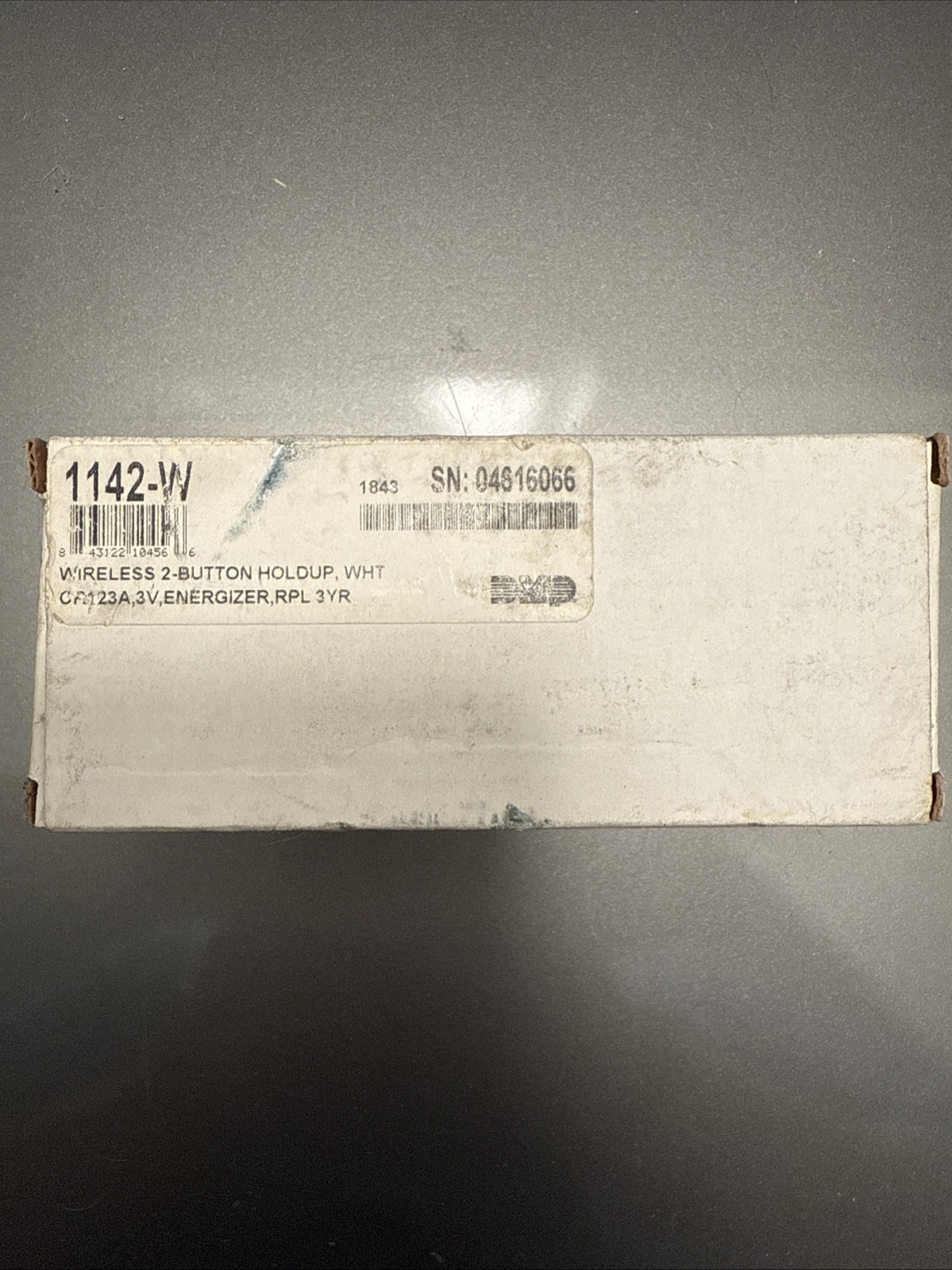 Honeywell Ademco 1142-W 2 Button Holdup Push Button