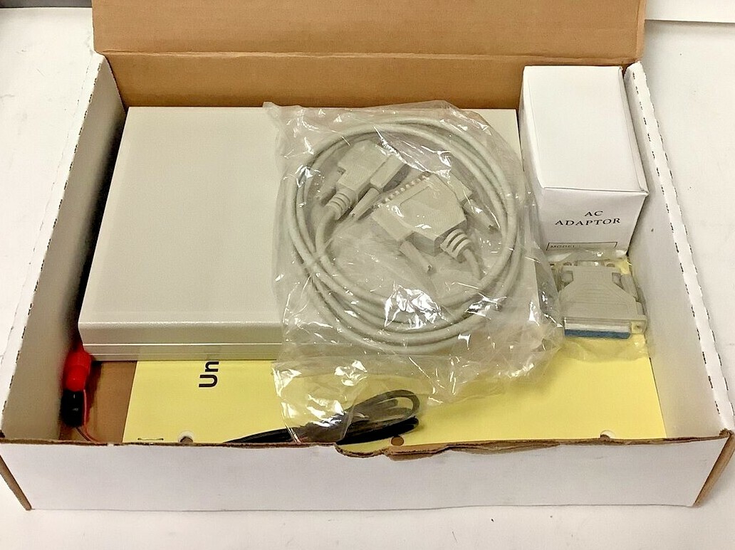 Universal Lab Interface Series II Model 1B W/ AC Adapter, Plugs & User Manual