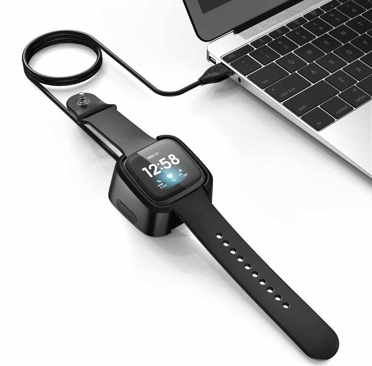 NEW Fitbit Versa 2 & Versa 2 SE USB Charging Dock Station Cable Charger