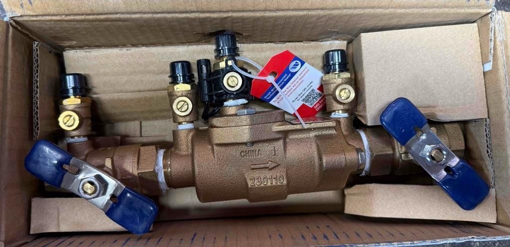 NEW Febco Watts 3/4" Double Check Valve Assembly 850-QT-FZ DC T1112 Freeze Alert