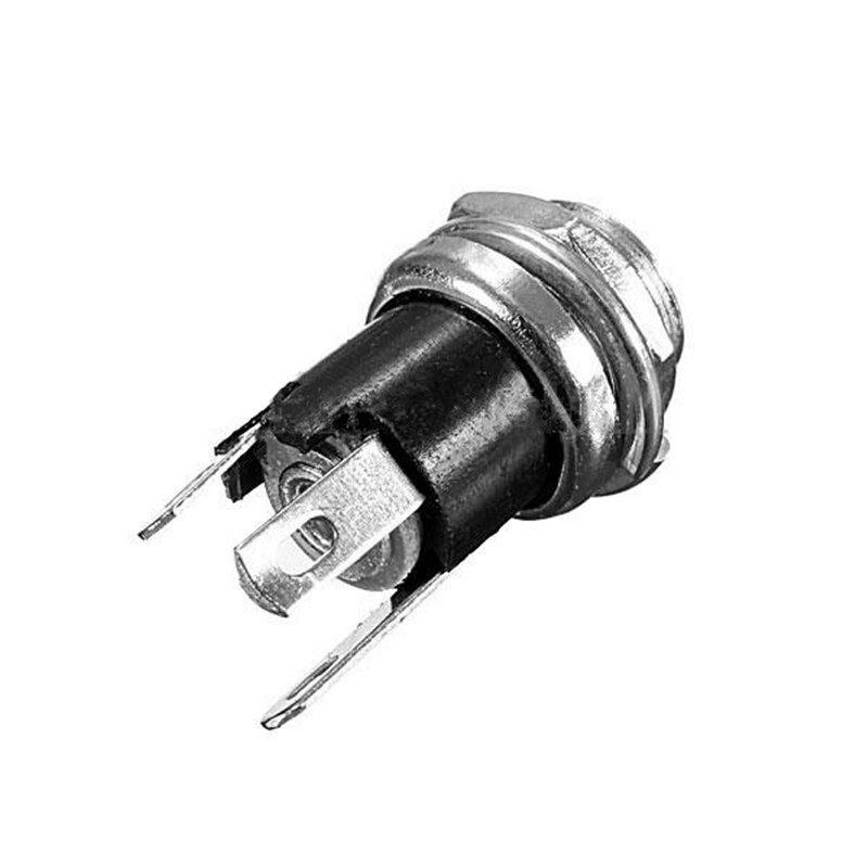 20/40/60/80/100pc DC Power Supply Jack Socket Female Panel Mount Connector 3-Pin