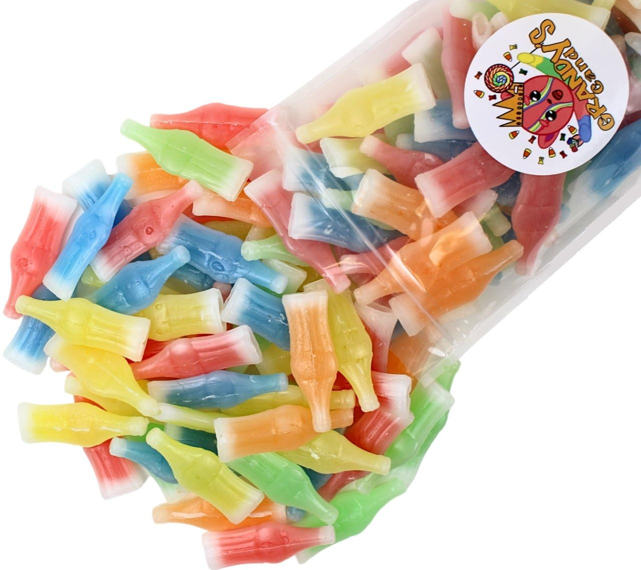 Nik-L-Nips Vintage Wax Bottle Candy Drinks Filled with Flavored Syrups (Cherry,