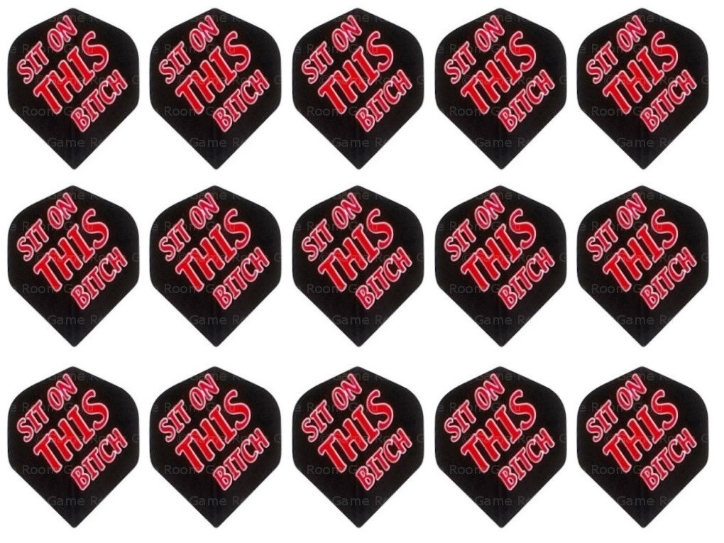 5 New Sets Metronic Standard Dart Flights – Ships w/ Tracking - Sit On This