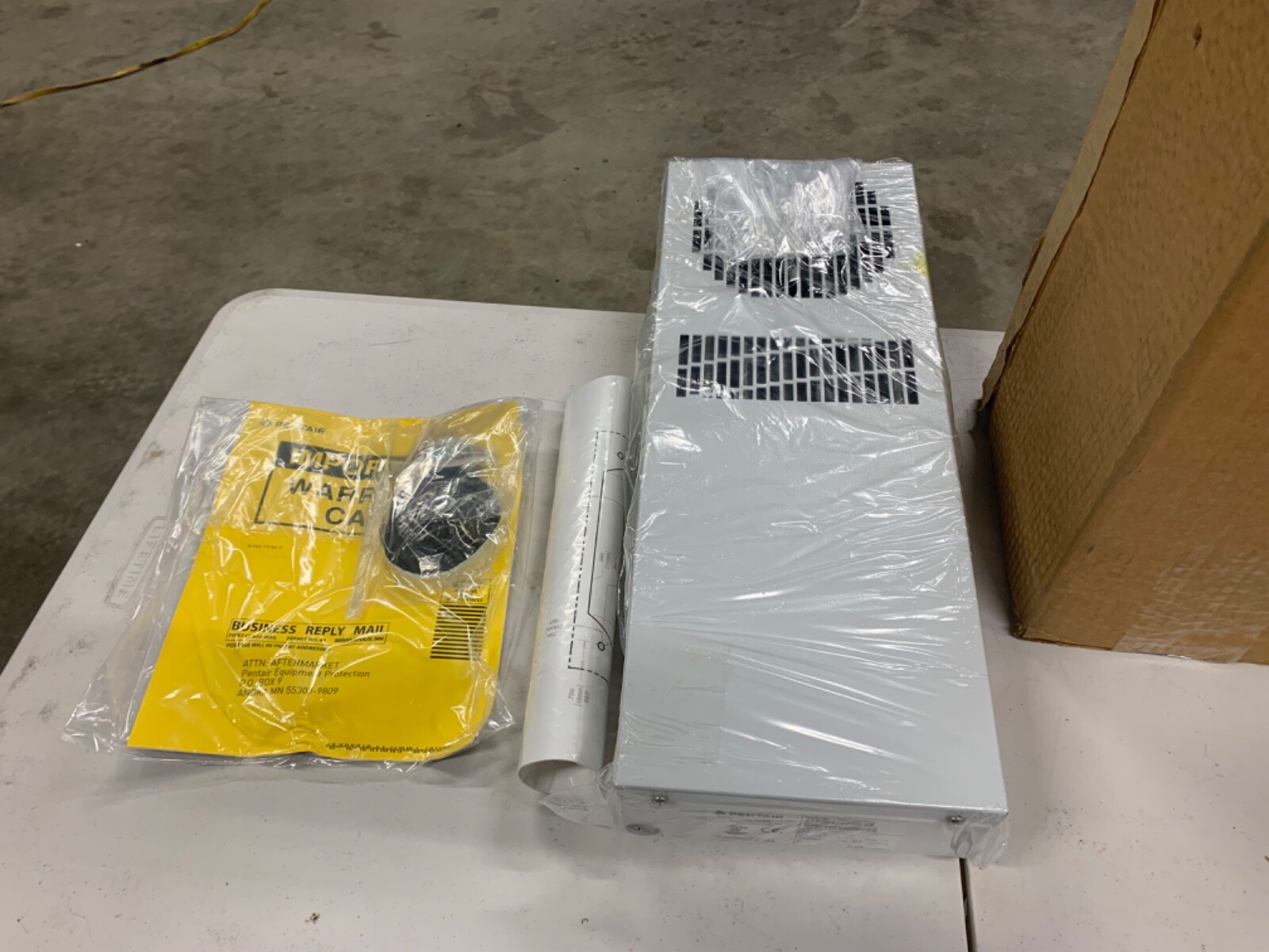 Pentair XR200416012 Electronic Enclosure Heat Exchanger 115v-ac