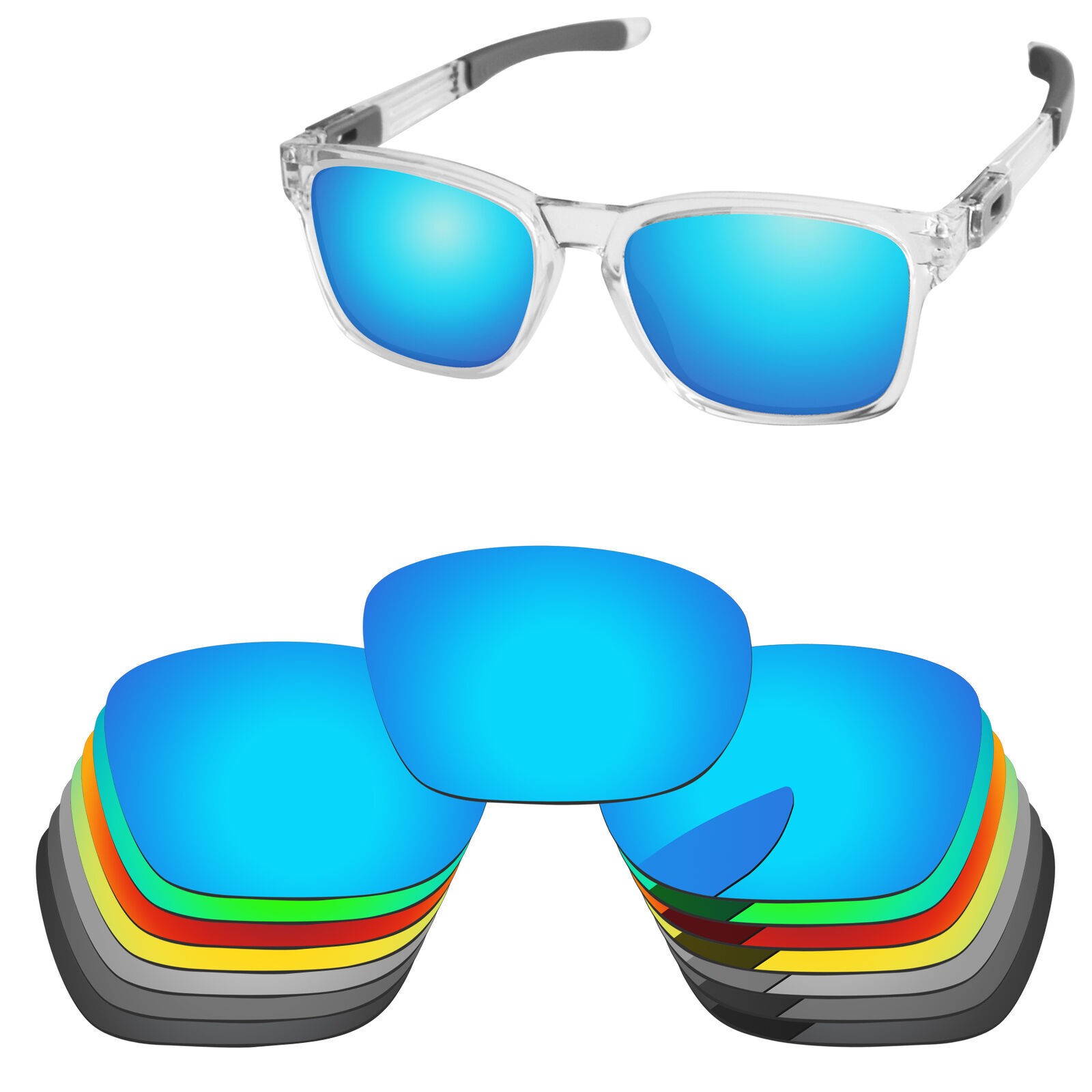 Lenslog Polarized Replacement Lenses For-Oakley Catalyst OO9272 Multi-Options