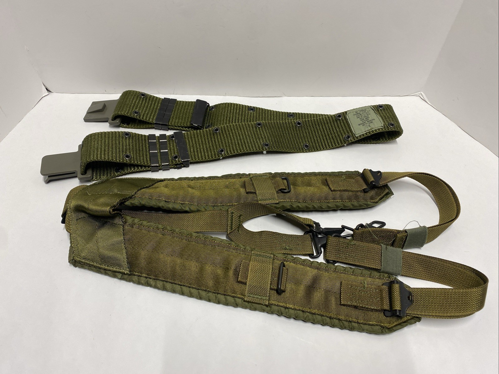 Army Green Nylon Belt Mississippi Industries Plus Strap Set Pre Owned Medium  30
