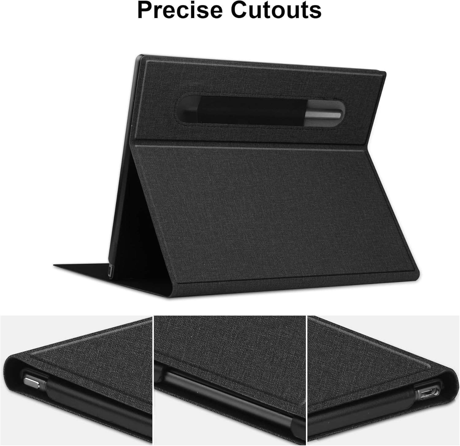 Lightweight Hard Shell Protective Cover for Remarkable 2 Tablet 10.3" - Black