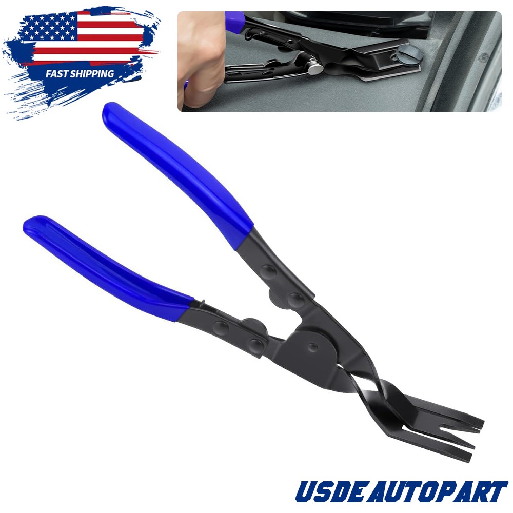 Trim Clip Removal Plier Car Tool Van Door Panel Headlight Upholstery Repair Tool