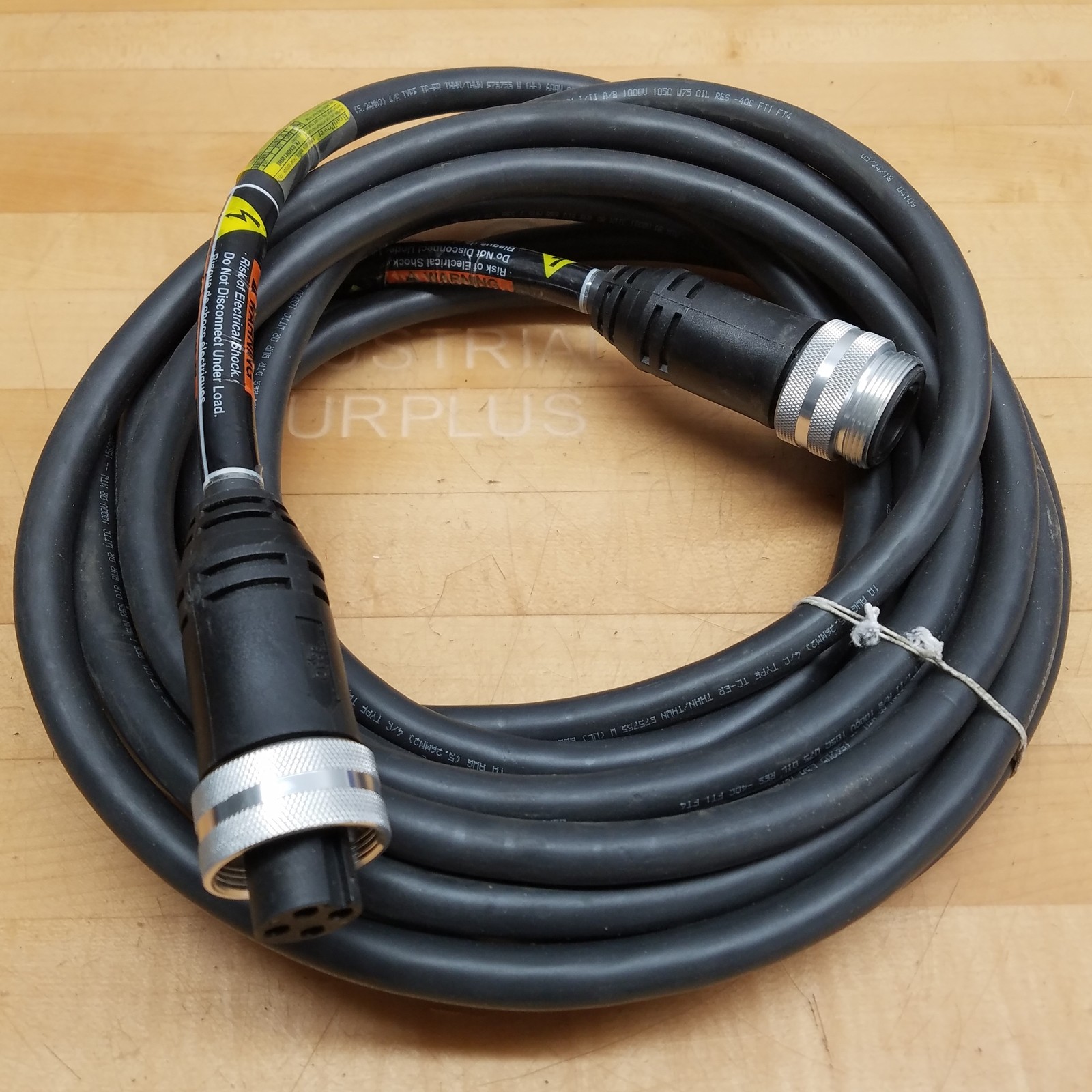 BradPower CC4030K1.M080G Cordset, 4 Pin Str Male to Str Female, 8 Meters - USED