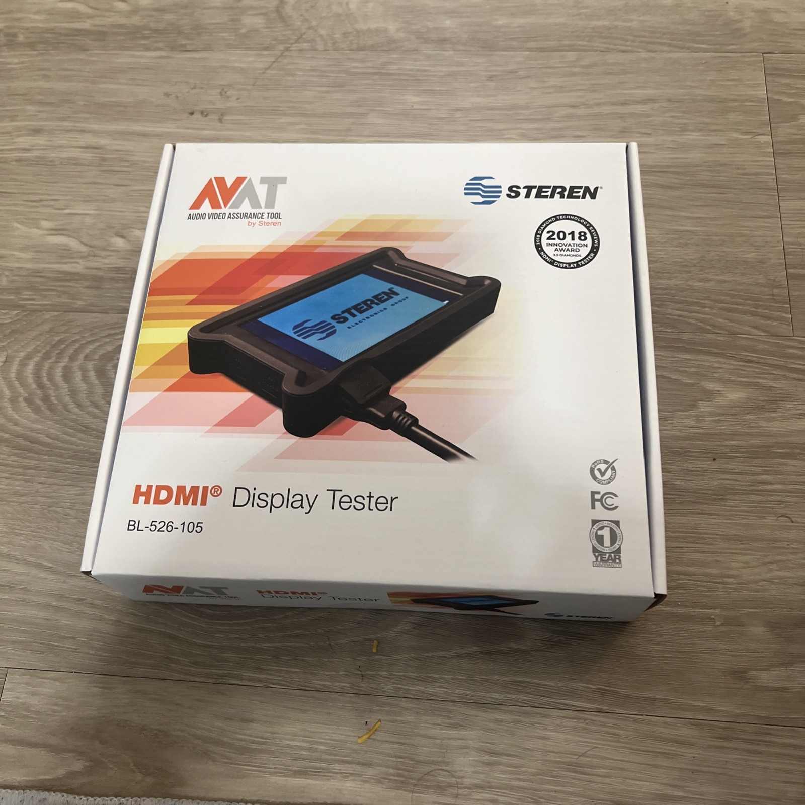 STEREN BL-526-105 Handheld Portable HDMI Display Tester - Black