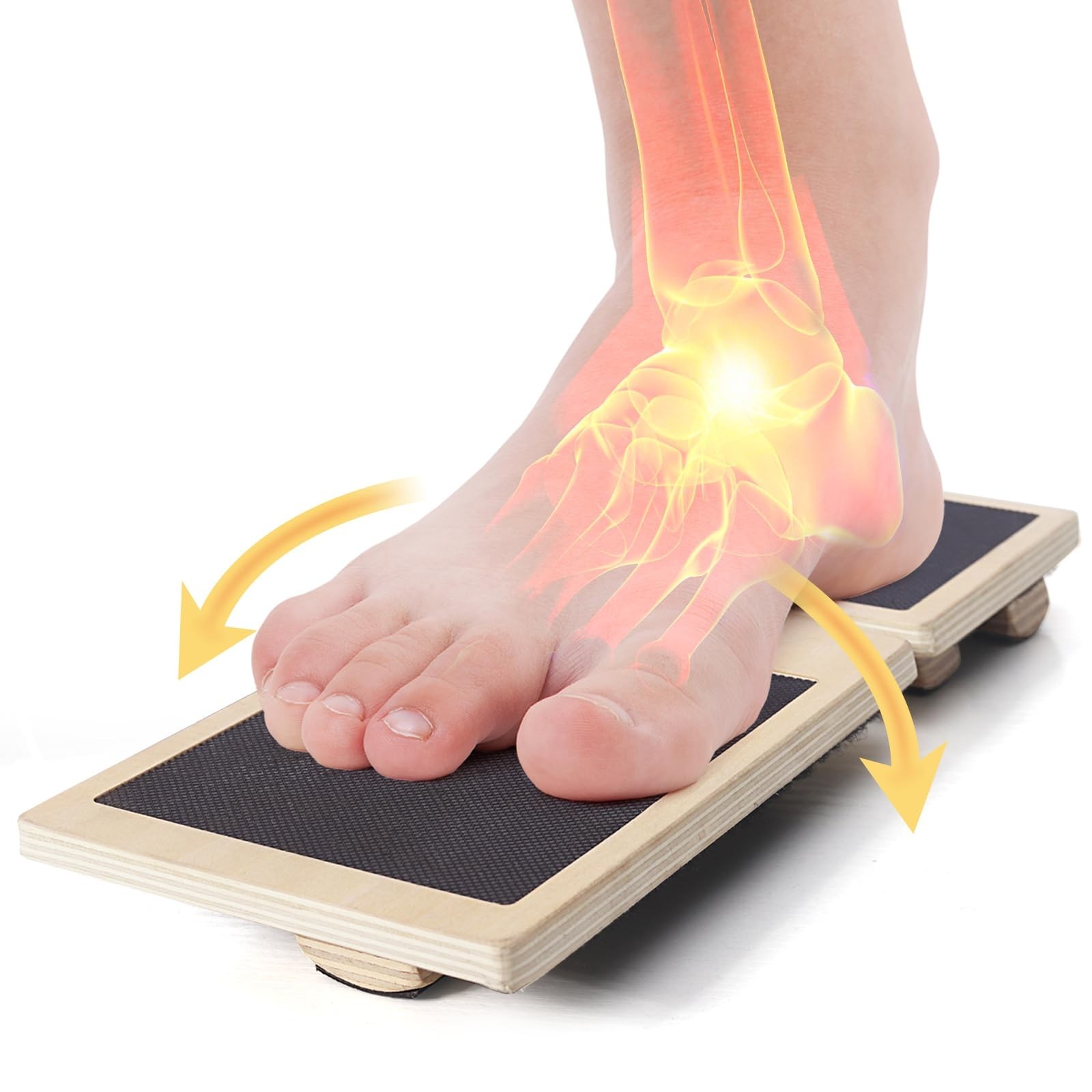 Ankle Balance Board – Stability Trainer for Rehabilitation, Basketball, Ru