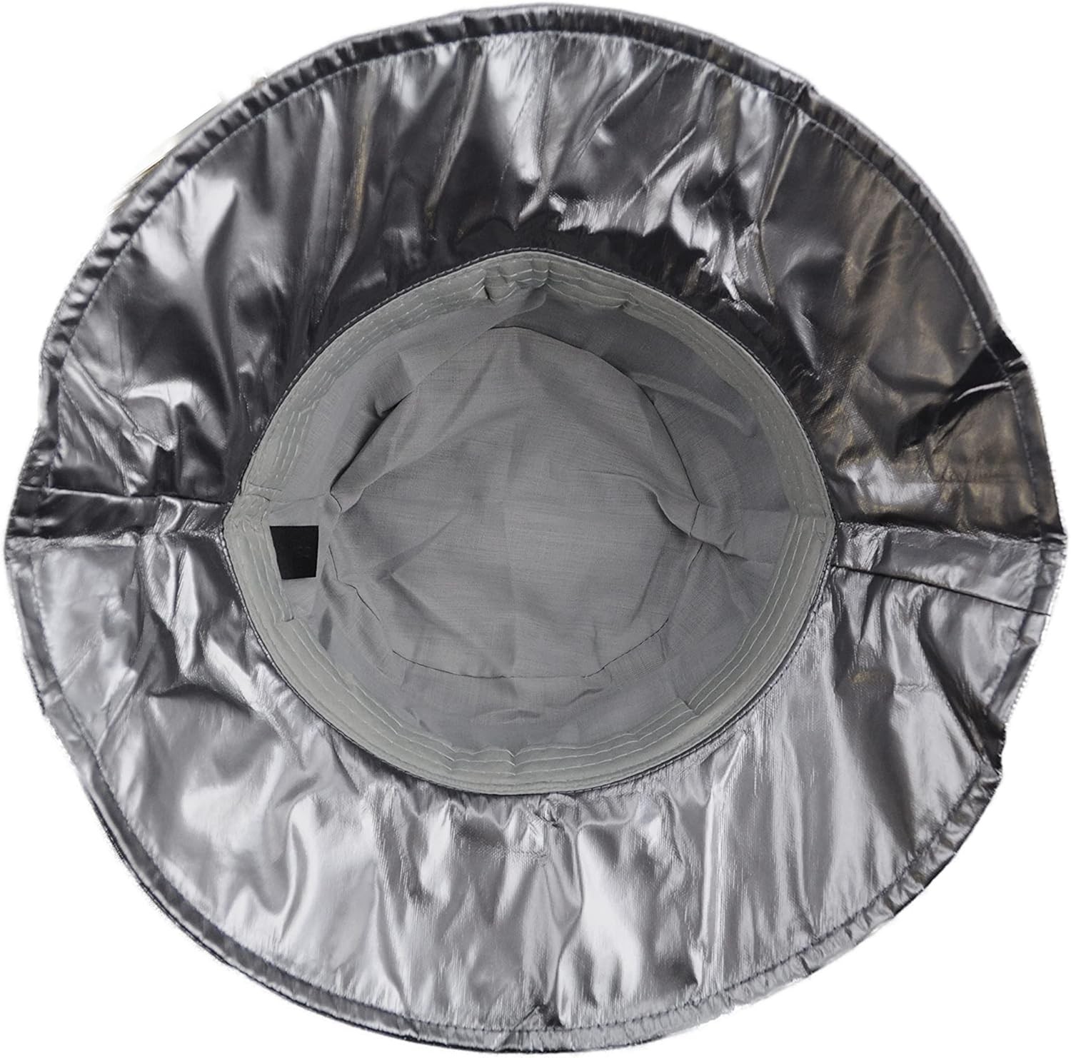 Toutacoo, Wide-Brimmed Vinyl Rain Hat Large, 13-grey/L