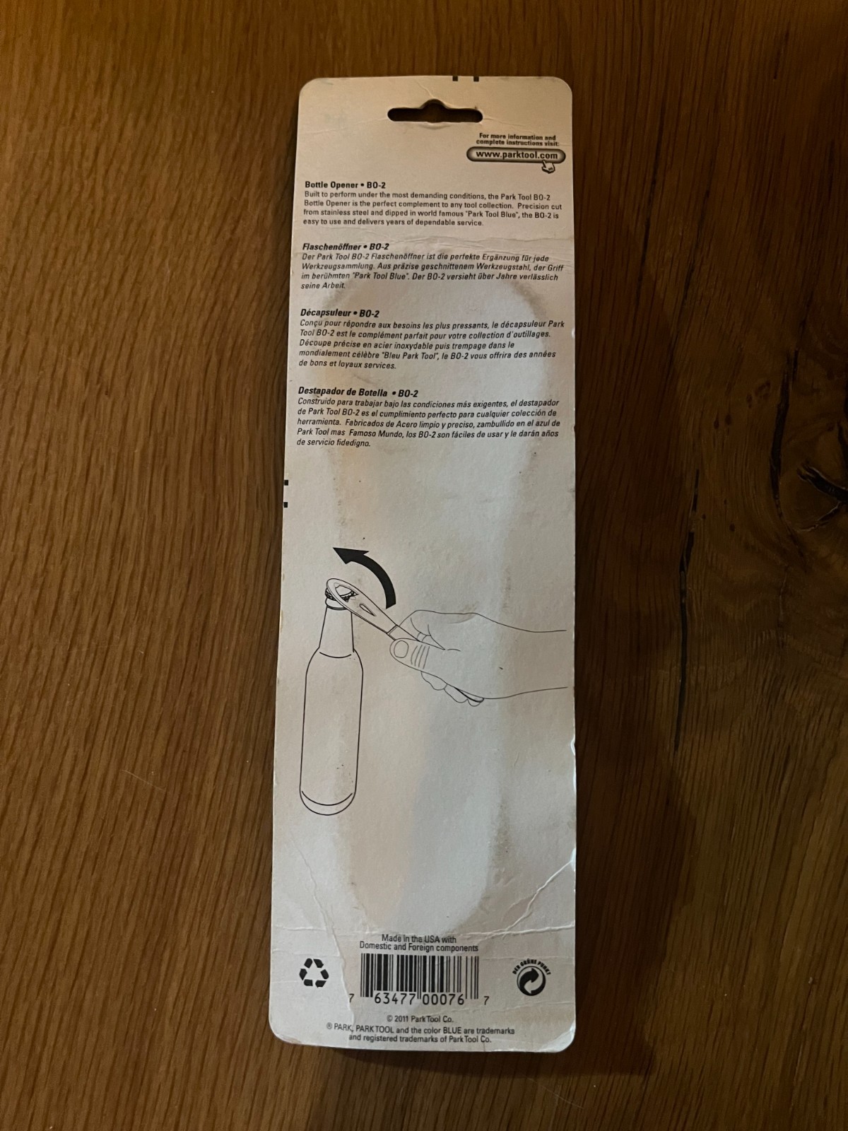 ParkTool BO-2 BottleOpener
