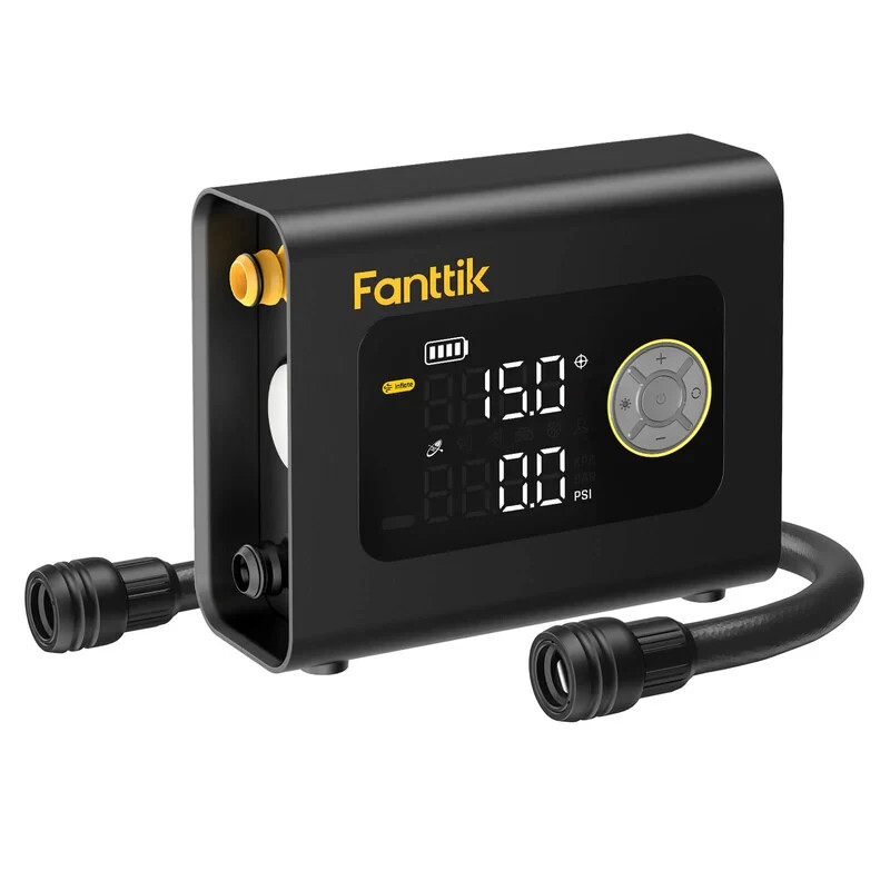 Fanttik X9 Cross 4X Portable Tire Inflator, Paddle Board Pump | Max 75PSI with A