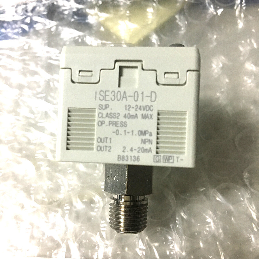 SMC ISE30A-01-D Digital Display Vacuum Pressure Sensor New