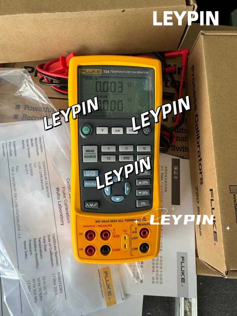 NEW Fluke 724 Documenting Multifunction Process Calibrator*yiso
