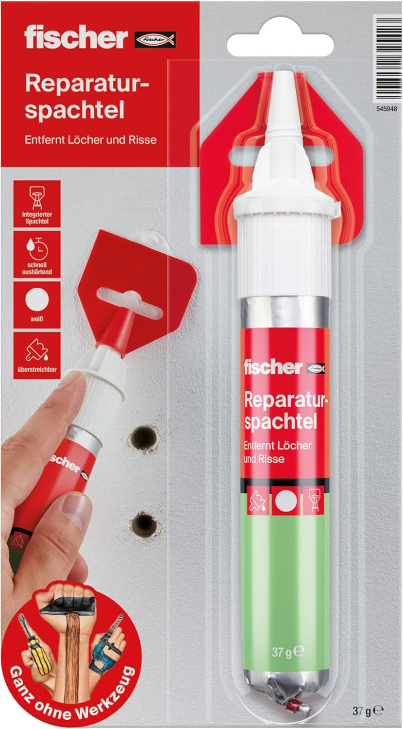 Repair Spatula, 1X Repair Filler Tube, 70Ml, Fill Holes, Repair Cracks, Harden Q