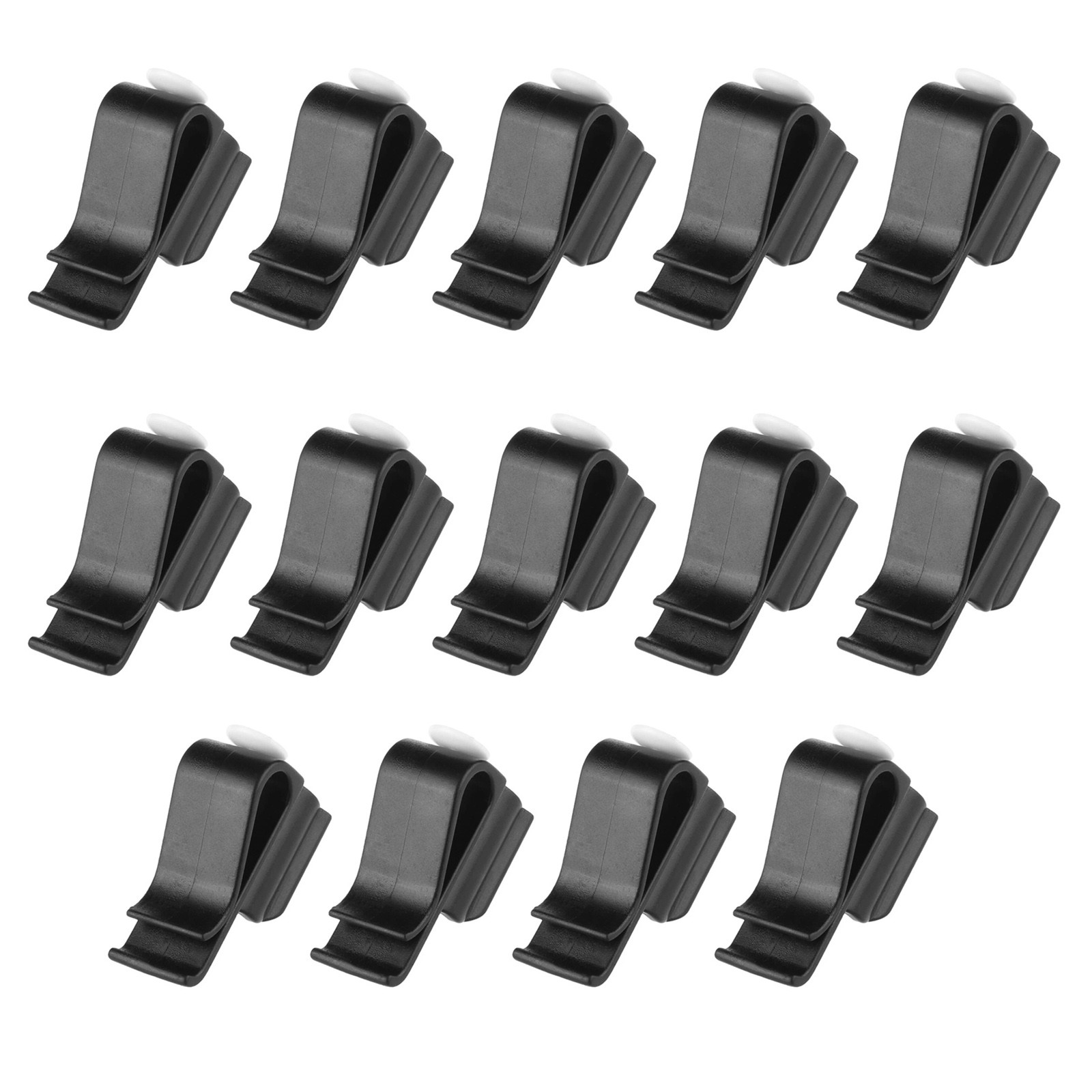 14pcs Plastic Golf Club Clip For Bag Putter Holder Iron Driver Ball Marker White