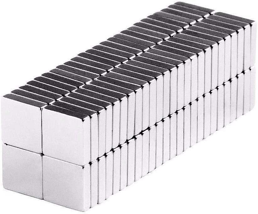 lot of 25 OR 100 1/2 x 1/2 x 1/8" Inch Neodymium Rare Earth Block Magnets N52