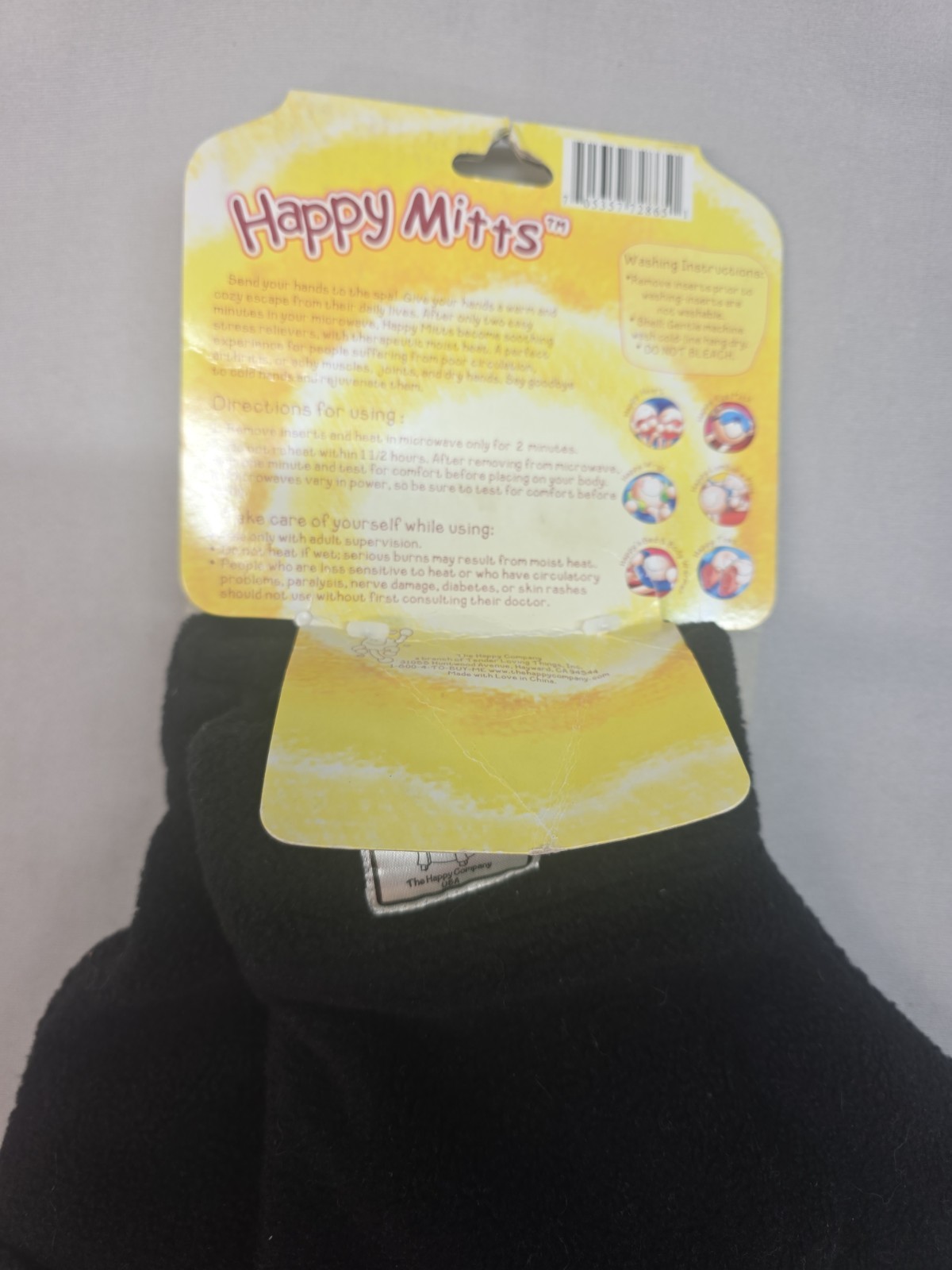 Happy Mittens - Microwavable Heating Mittens for Hands & Fingers Made In The USA