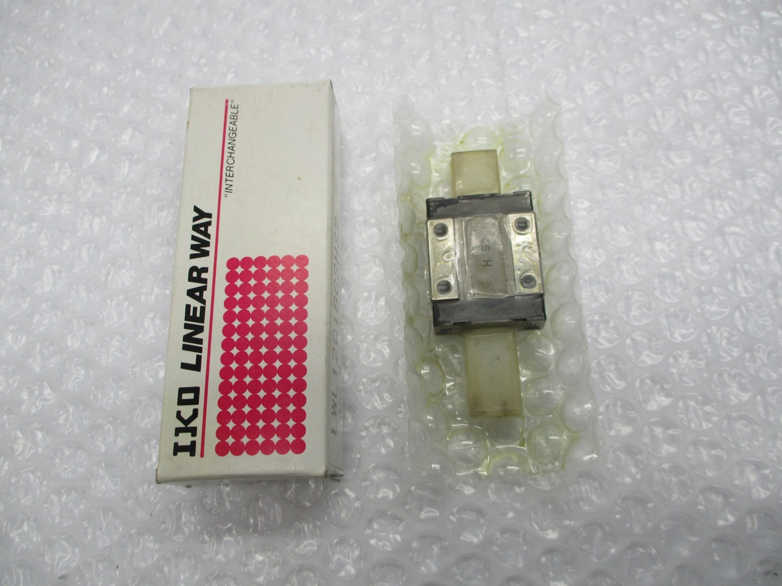 IKO LINEAR WAY LWL12C1BCSHS2 LINEAR GUIDE SLIDER NSMP