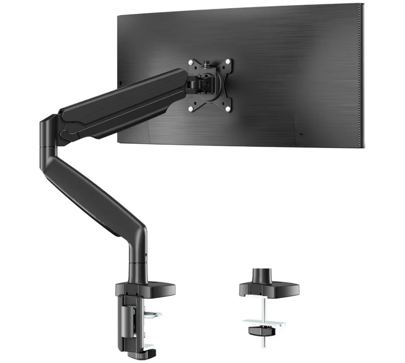 Single Monitor Desk Mount 13-35 Inch Heavy Duty Gas Spring Arm Stand 30.8lbs