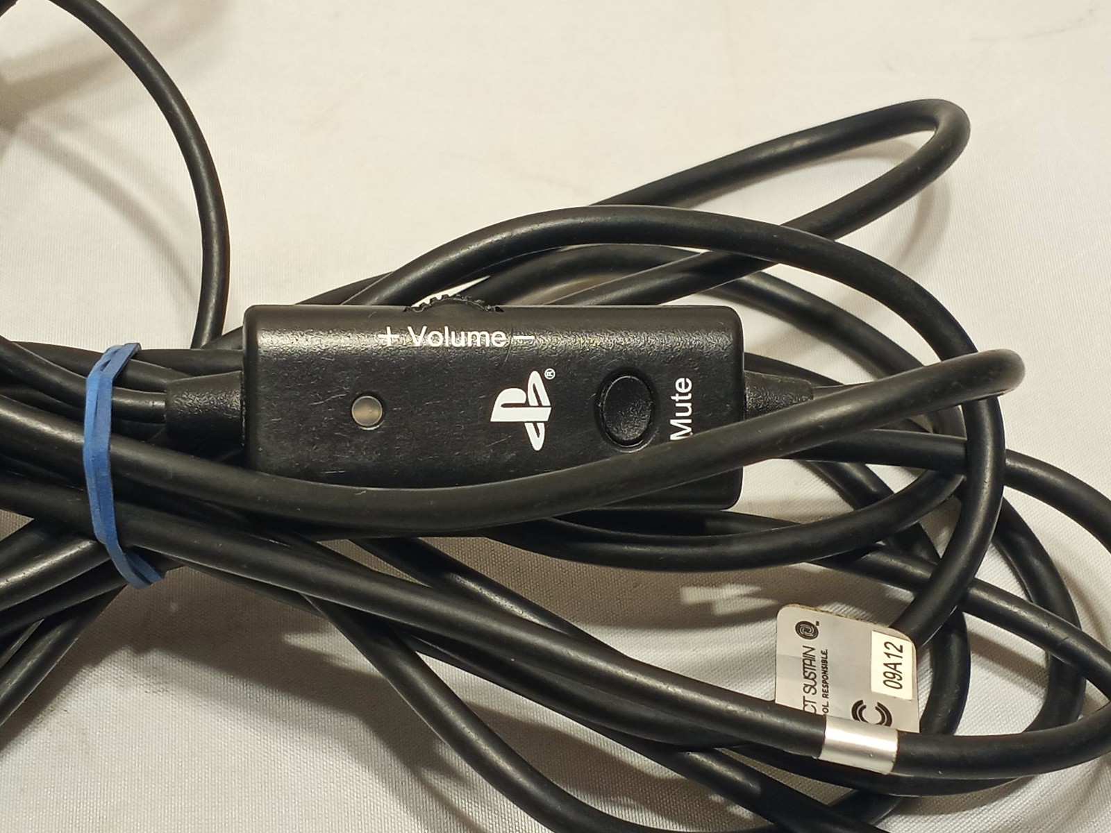 Playstation O.E.M. Sony Chat Headset Flexible Mic & Adjustable Earpiece