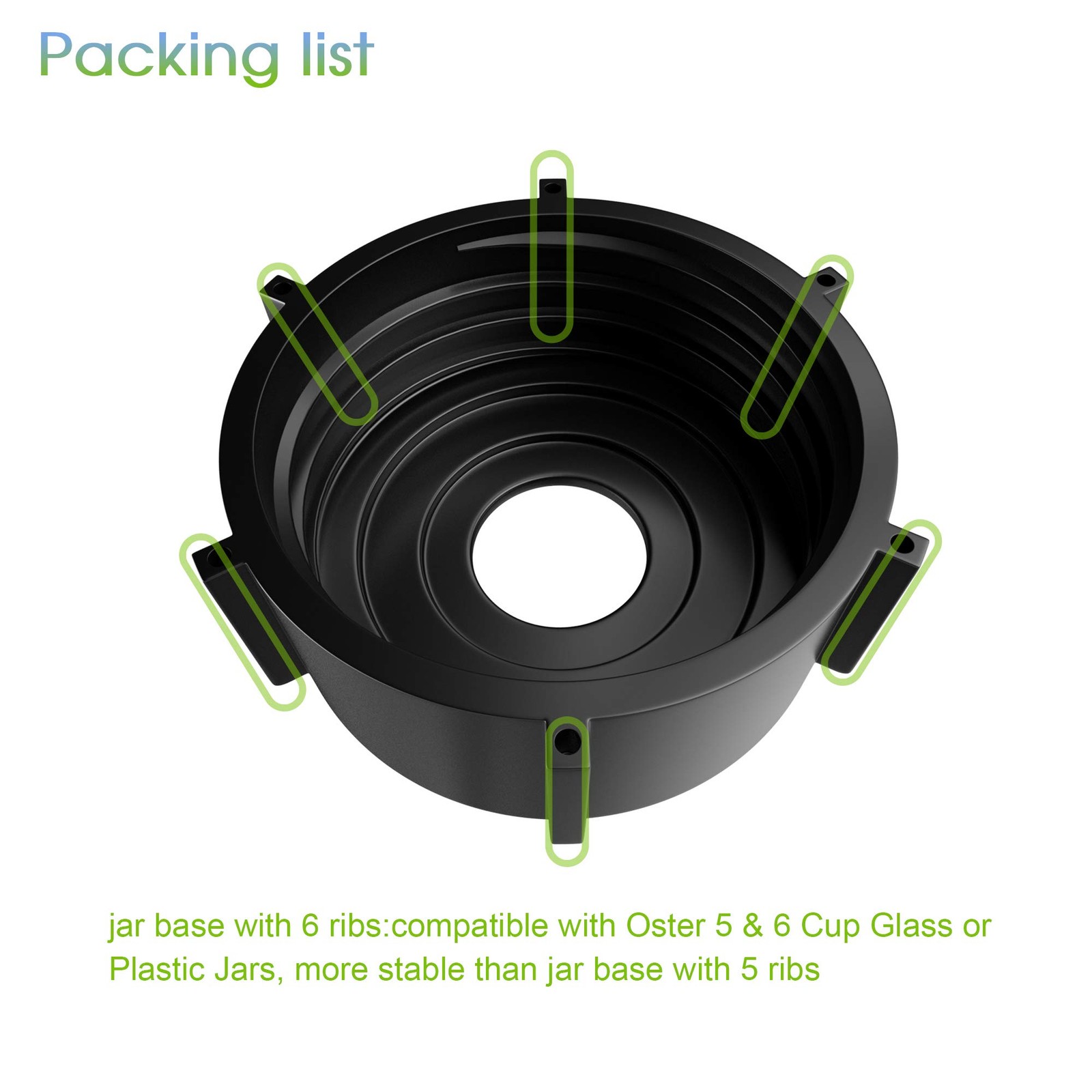 8Piece Oster Blender Replacement Kit Blades, Gaskets, Base, and Coupler Pin