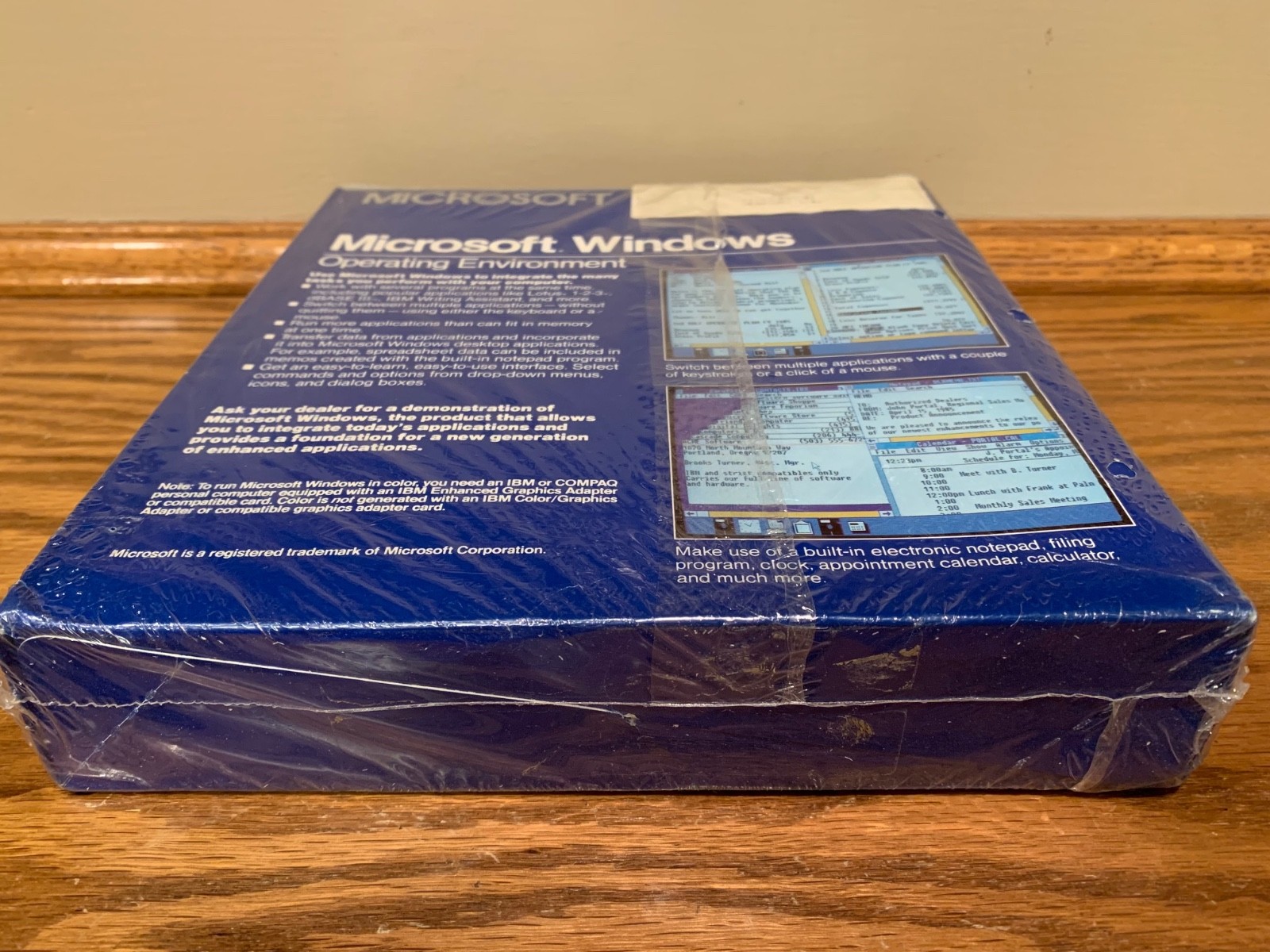 NEW SEALED Microsoft Windows Version 1.01 Operating Environment Part No 050-050