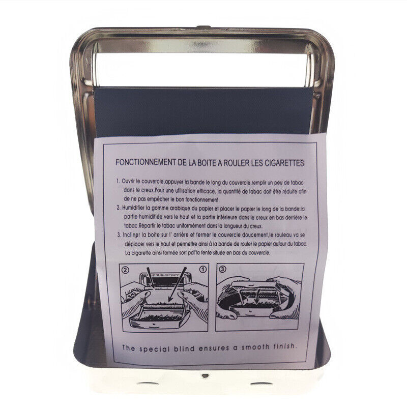 Tobacco Roller Box Automatic Cigarette Rolling Machine for 70mm Rolling Paper