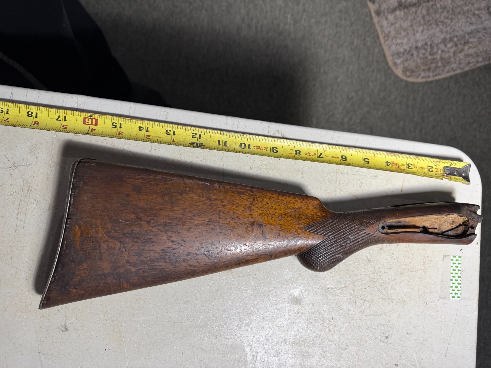 J J Weston Belgian double hammers sxs 12 gauge stock