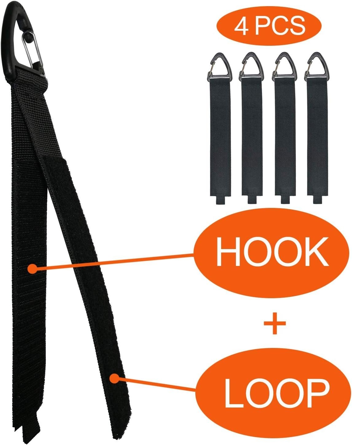 Heavy-Duty Extension Cord Strap – 16 Inches for Maximum Storage Efficiency