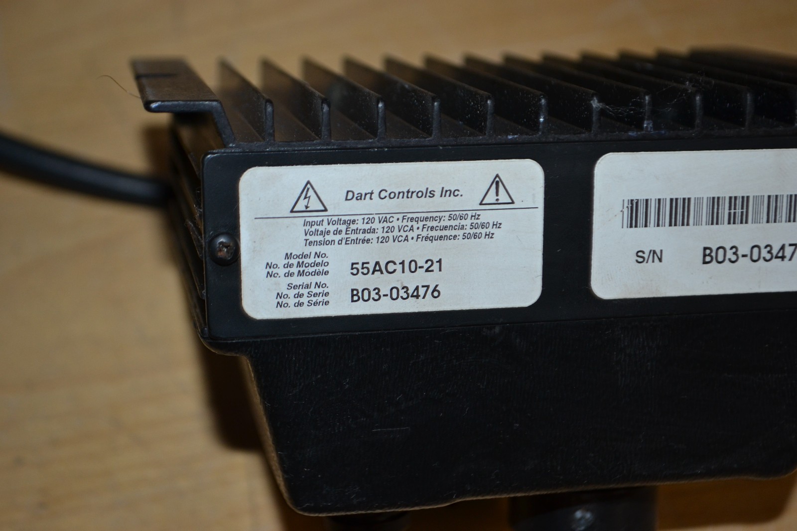 Dart Controls Model 55AC10-21 ~ 55AC Series Variable Voltage Motor Speed Control