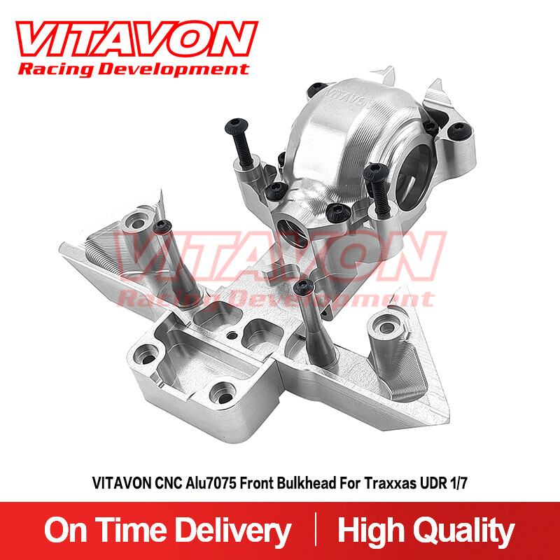 Vitavon UDR CNC Alu7075 Front Bulkhead/Differential Housing For Traxxas UDR 1:7