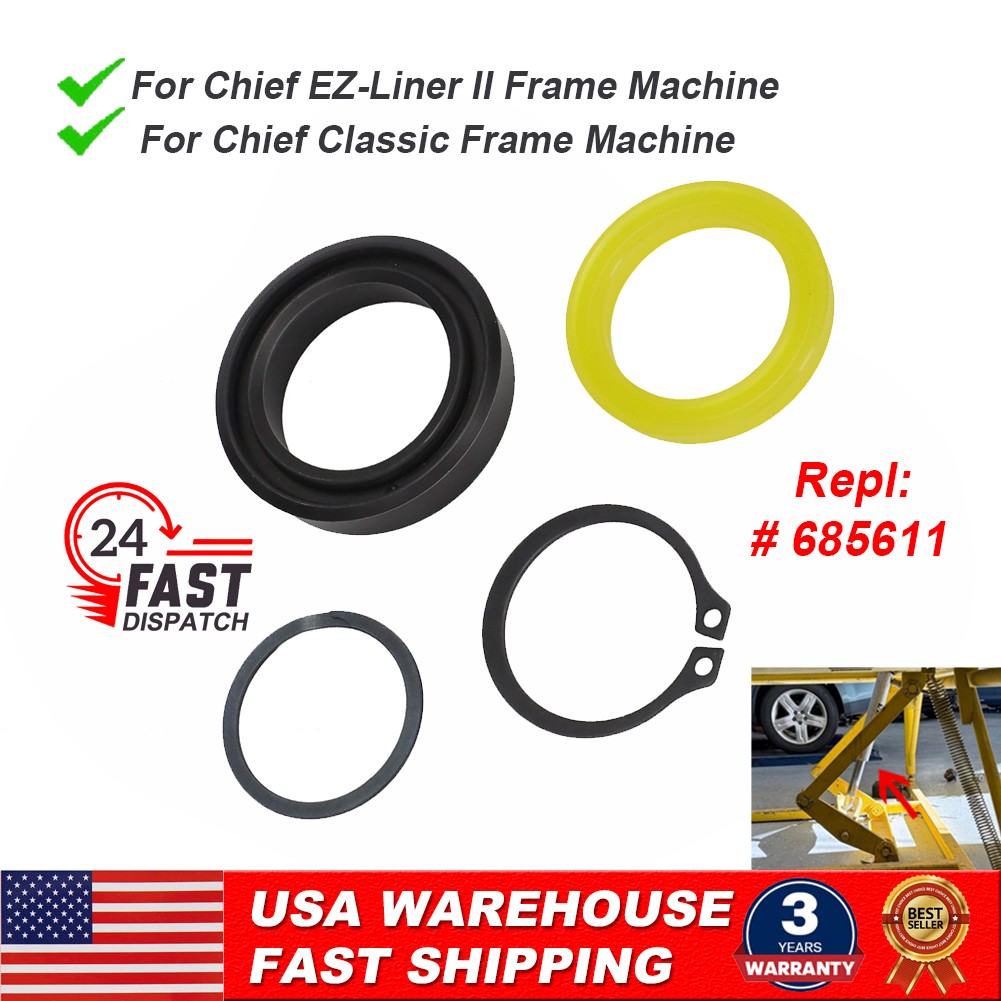 Fix Leaking Chief EZ Liner II Lift Ram Seal Kit Replaces 685611 & 685610