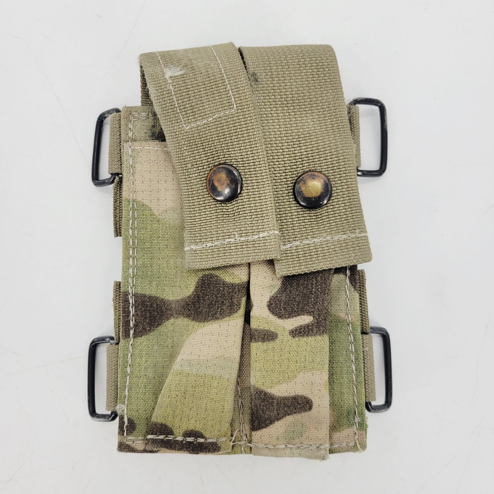 London Bridge Trading LBT-6099E Double Magazine Pouch 9MM Pistol MULTICAM MOLLE