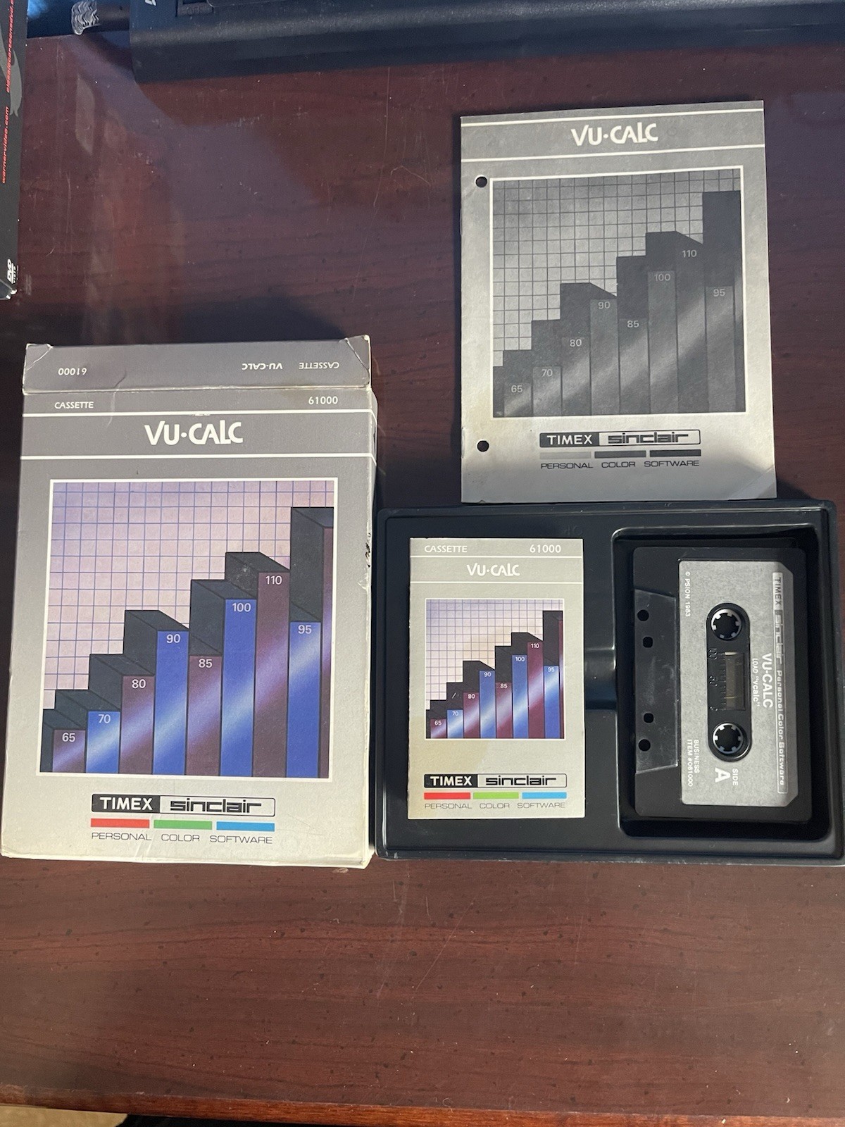 Vintage 1983 Timex Sinclair 2068 Computer, Program Recorder, Printer, & Others