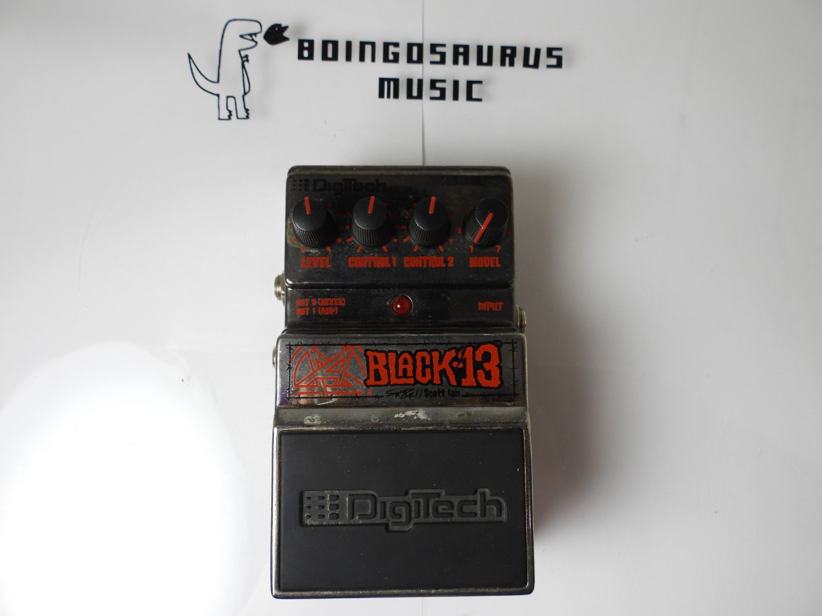 Digitech Black 13 Scott Ian Signature Multi Effects Pedal Anthrax
