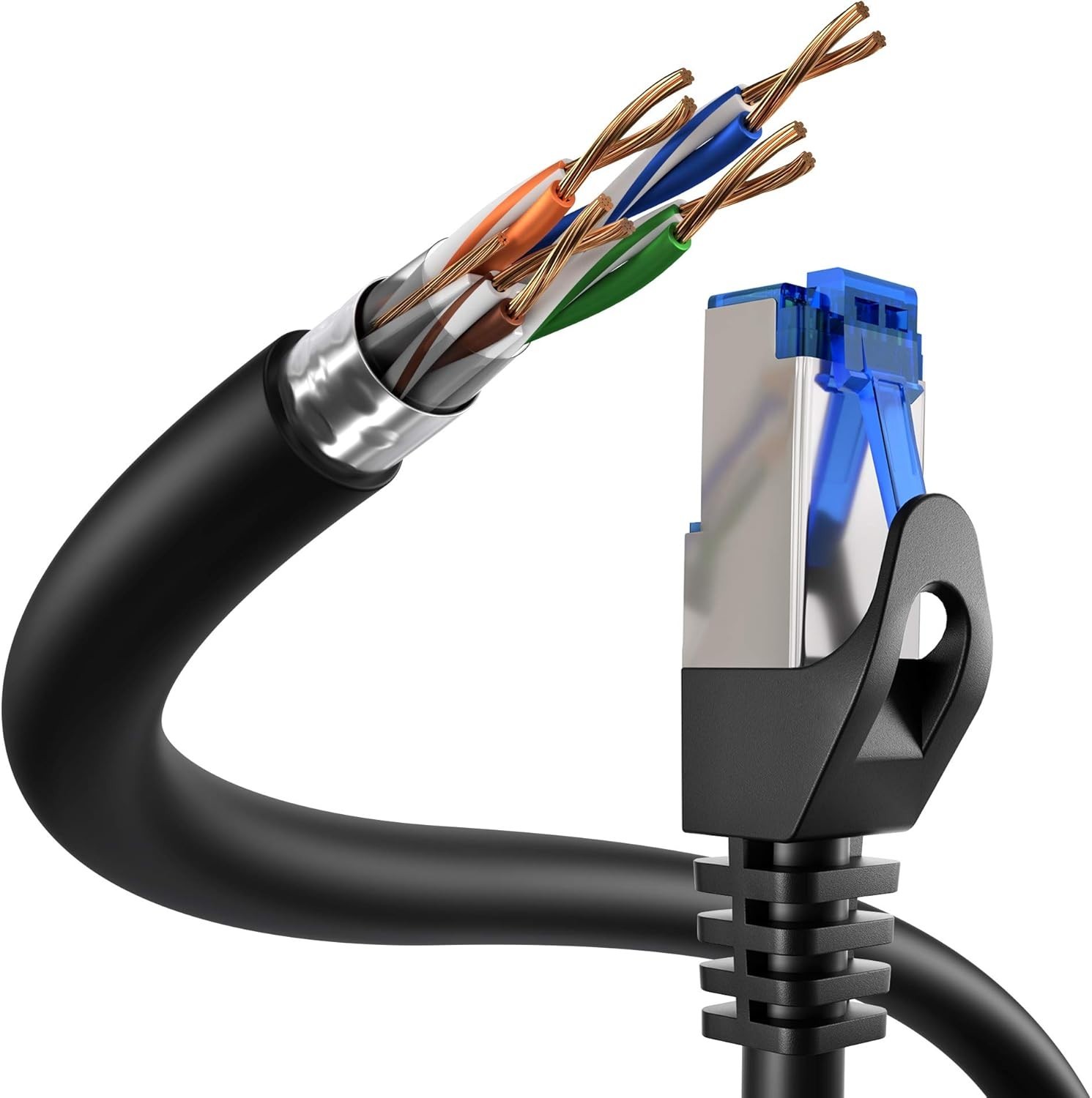75ft Cat 6 Ethernet Cable - High Speed 10Gbps for Gaming & Networking