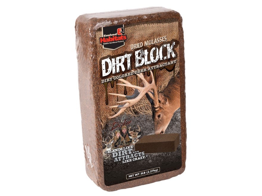 Evolved Habitats Dirt Block Deer Attractant Block 5 lb