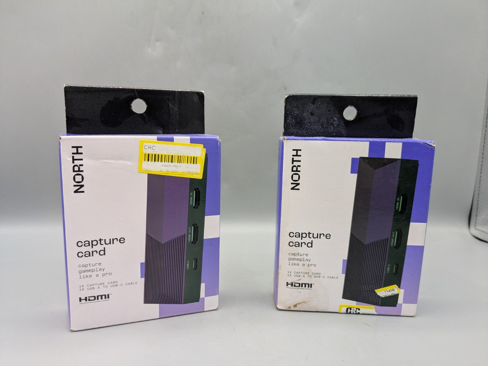 LOT OF 2 NORTH 1080p/60 Capture Card with Audio Jack