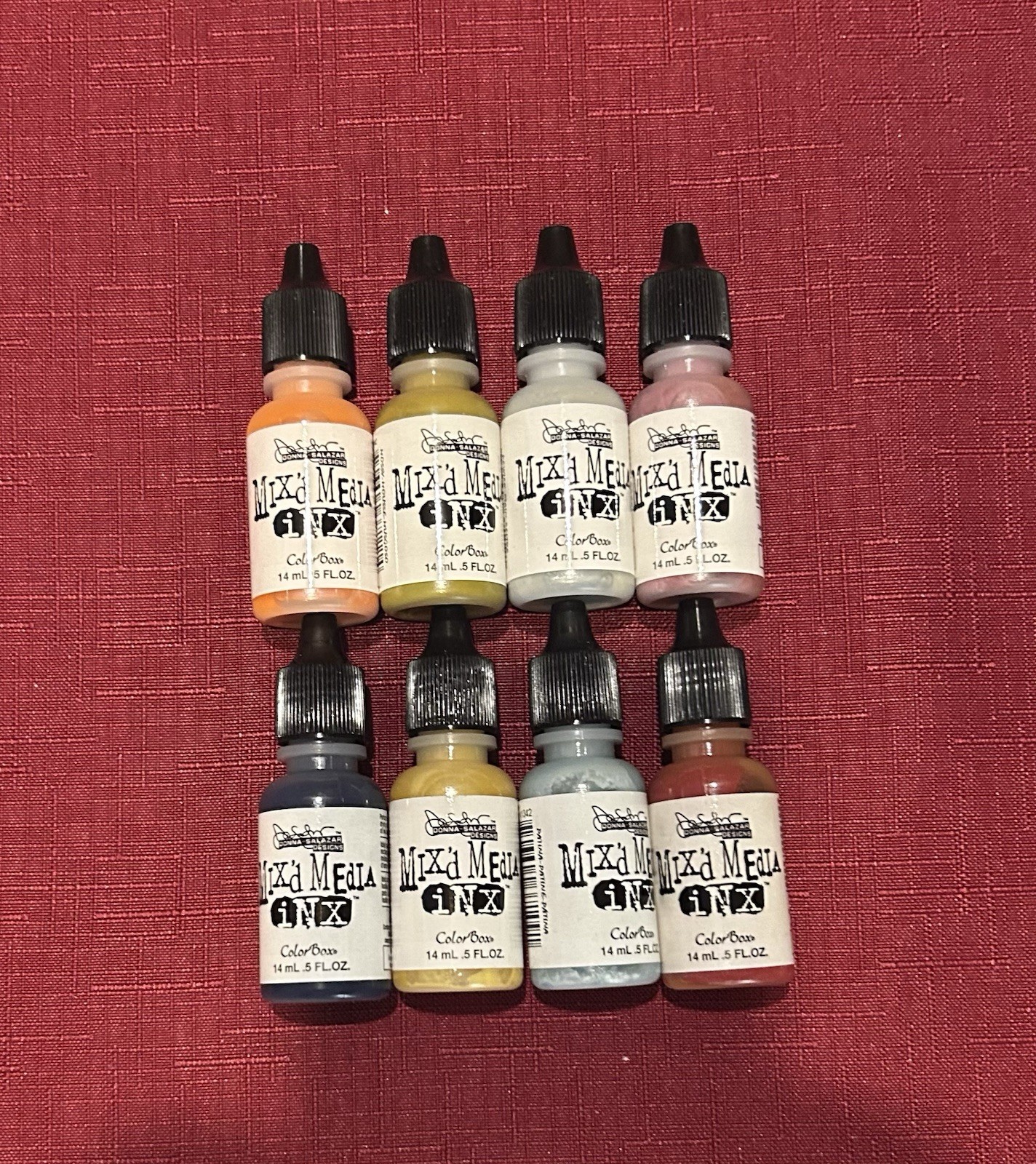 Donna Salazar NEW Mixed Media Inx Refills By ColorBox (316)